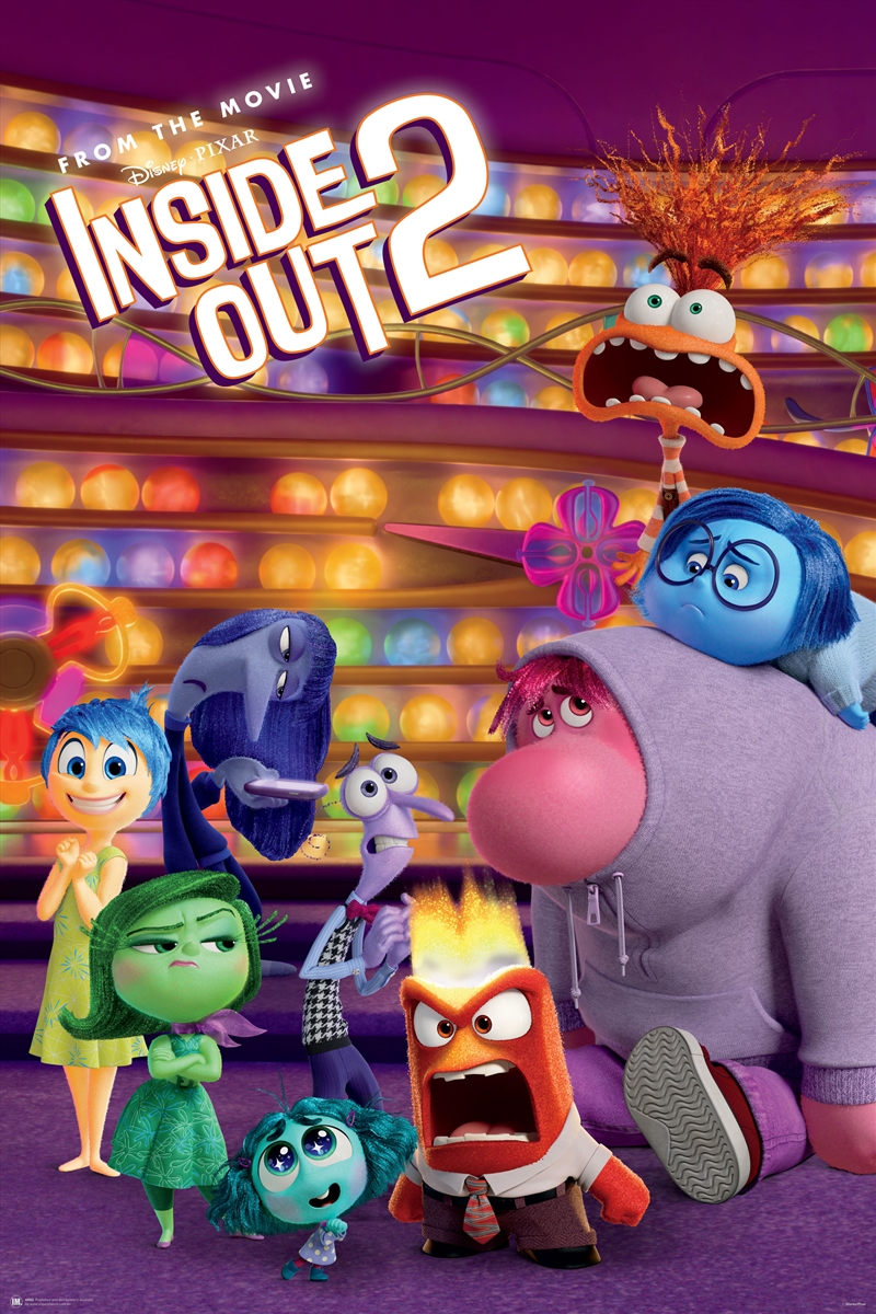 Inside Out 2 - Emotions - Reg Poster/Product Detail/Posters & Prints