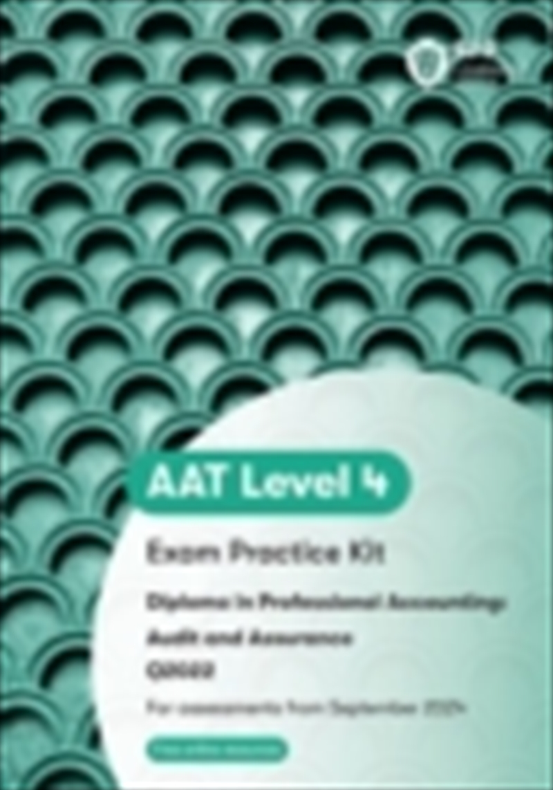 AAT Audit and Assurance/Product Detail/Reading