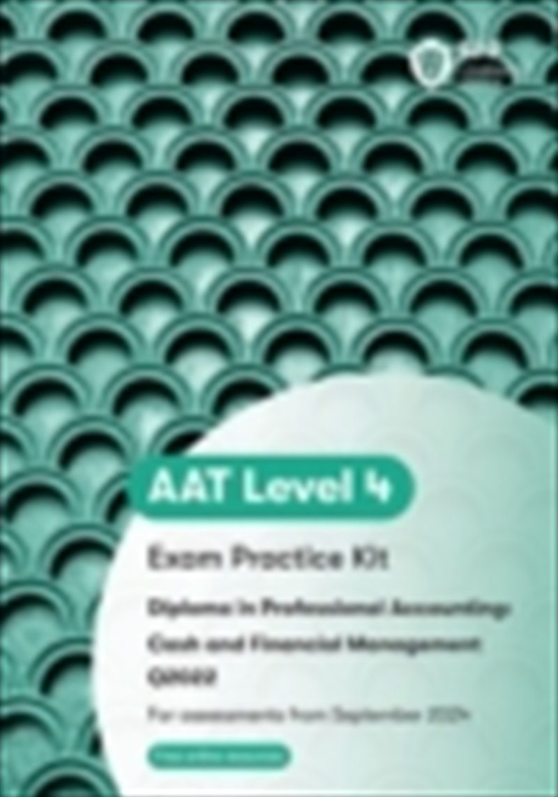 AAT Cash and Financial Management/Product Detail/Reading