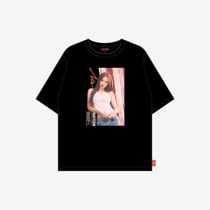 Twice Nayeon NA 2nd Mini Album Official Md Portrait T-Shirt M/Product Detail/KPOP Merch