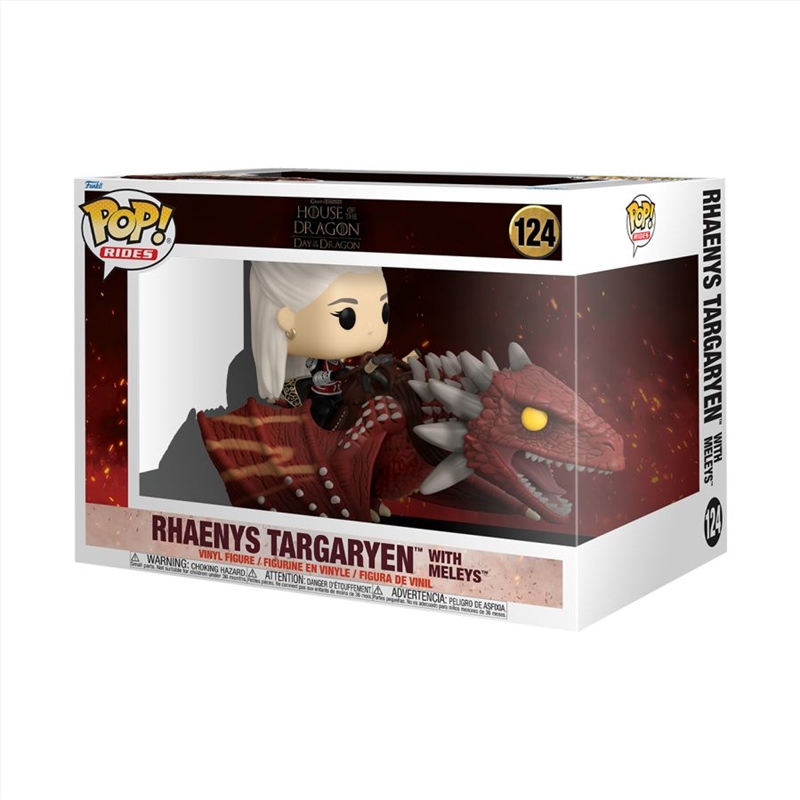 House of the Dragon - Rhaenys Targaryen on Meleys Pop! Ride/Product Detail/Pop Vinyl Rides