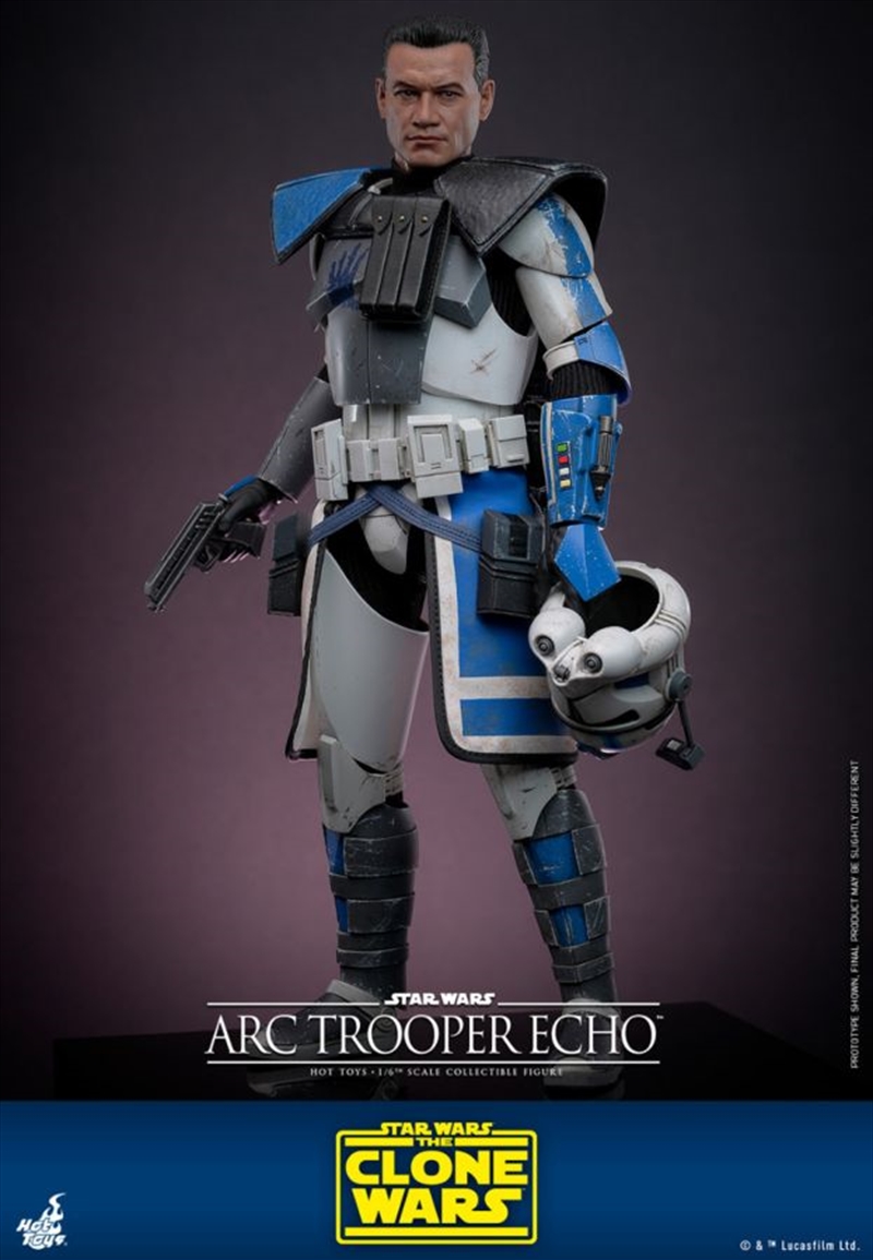 Star Wars: The Clone Wars - Arc Trooper Echo 1:6 Scale Collectible Action Figure/Product Detail/Figurines