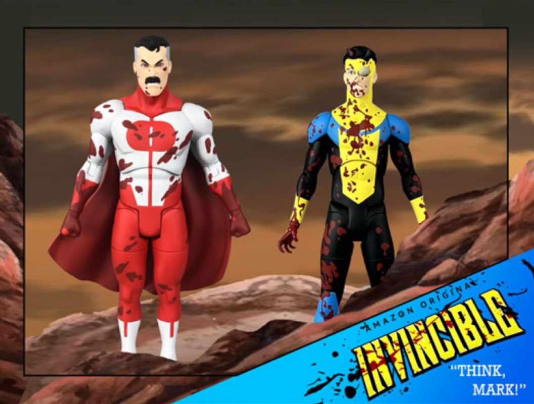 Invincible (TV) - Omni-Man & Invincible Deluxe Figure Box Set/Product Detail/Figurines