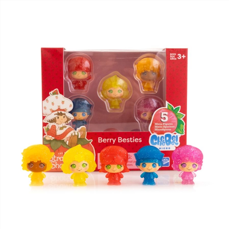 Strawberry Shortcake - 1.5" CheeBee Berry Besties Micro Set [5 Pack]/Product Detail/Figurines