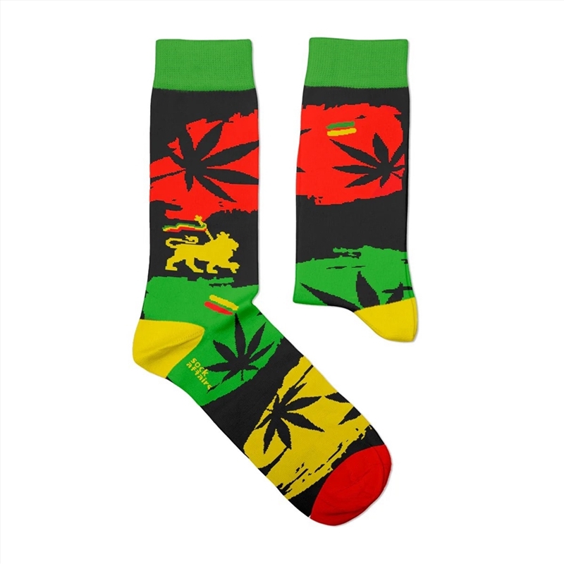 Bob Marley Rebel Reggae -  Medium (EUR 36-40/UK 4-7/US 4½-7½)/Product Detail/Socks