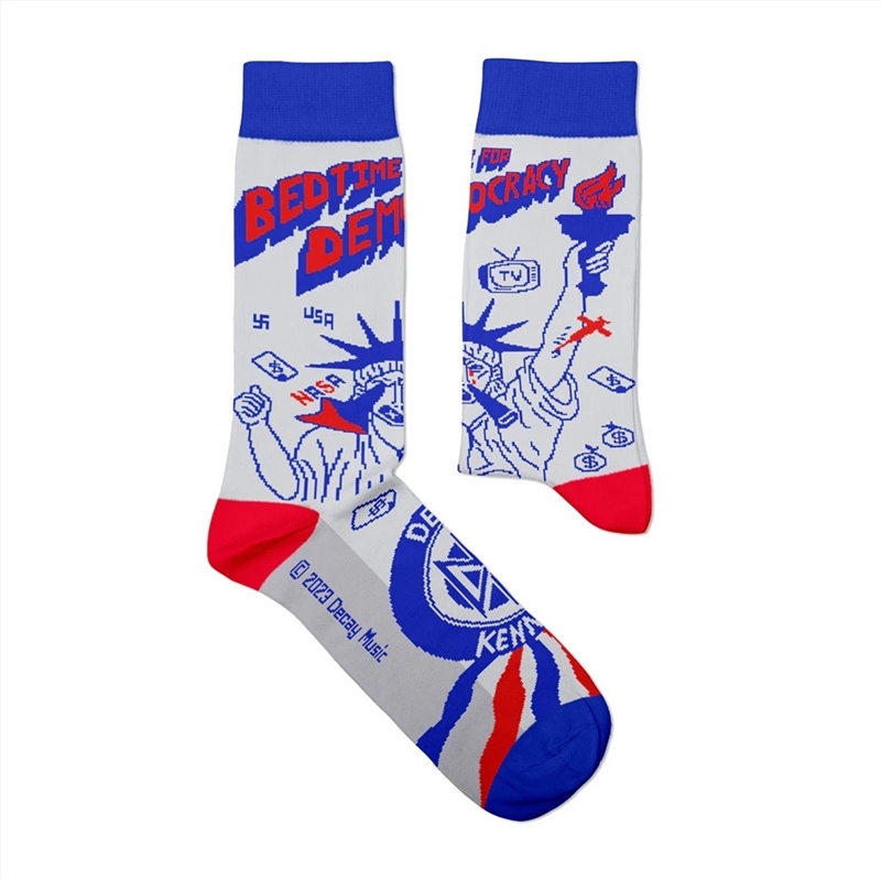 Dead Kennedys Bedtime For Democracy -  Medium (EUR 36-40/UK 4-7/US 4½-7½)/Product Detail/Socks