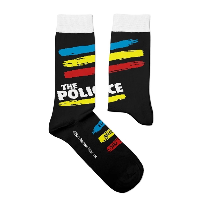 Police Synchronicity -  Medium (EUR 36-40/UK 4-7/US 4½-7½)/Product Detail/Socks