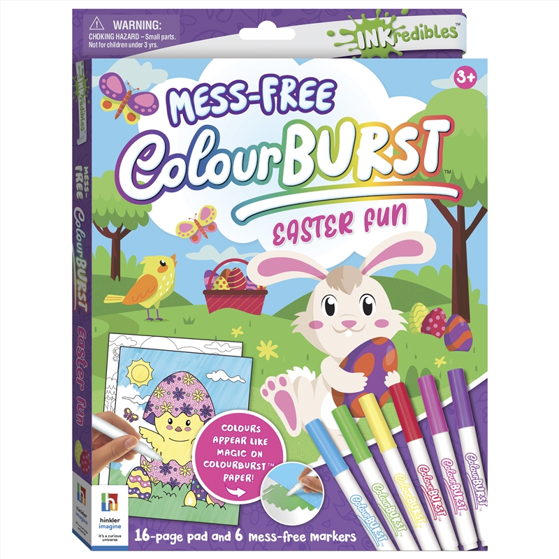 Colour Burst Easter Fun/Product Detail/Kids Activity Books