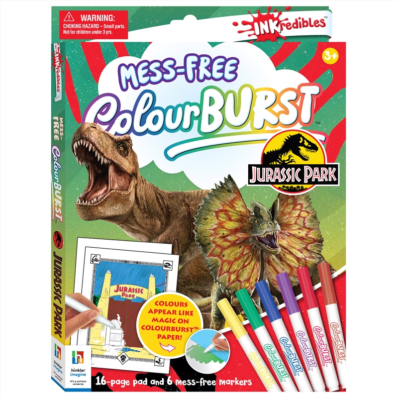 Colour Burst Jurassic Park/Product Detail/Kids Activity Books