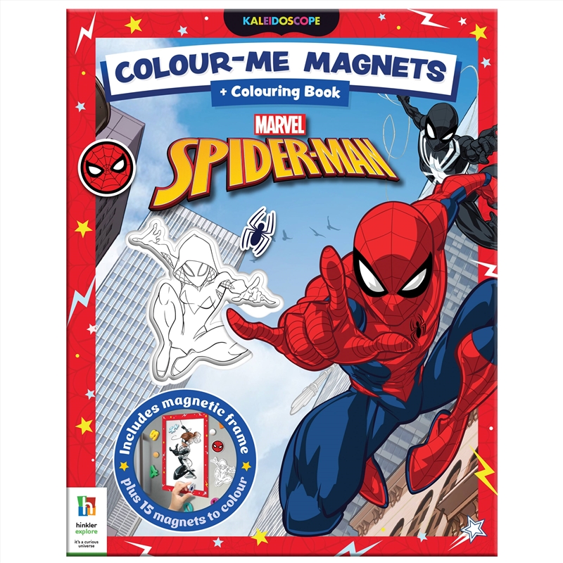 Colour-Me-Magnets Spider-Man/Product Detail/Kids Colouring