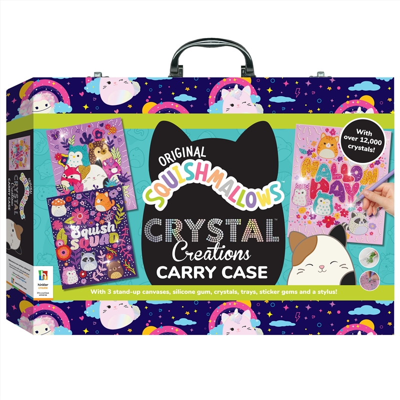 Crystal Creations Squishmallows Carry Case/Product Detail/Kids Activity Books