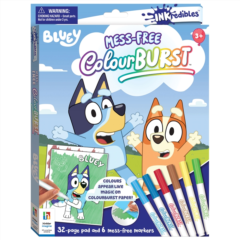 Inkredibles Colour Burst Bluey/Product Detail/Kids Activity Books