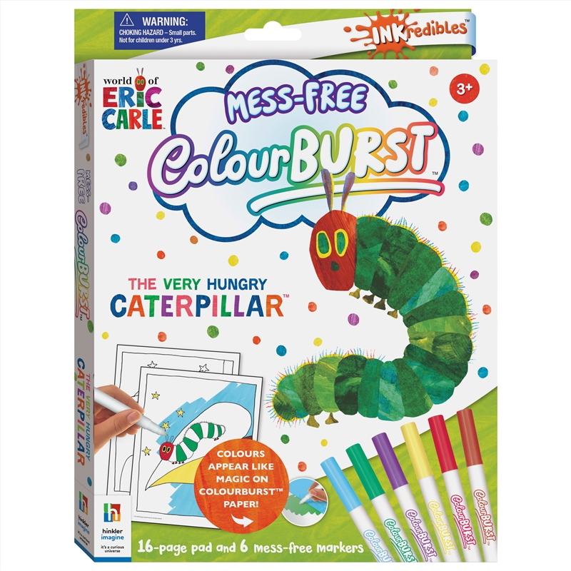 Inkredibles Colour Burst The Very Hungry Caterpillar/Product Detail/Kids Activity Books