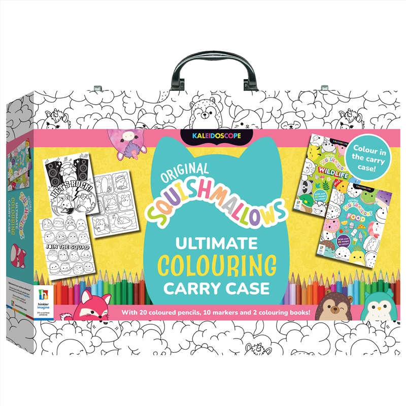 Kaleidoscope Colouring Squishmallows Carry Case/Product Detail/Kids Colouring