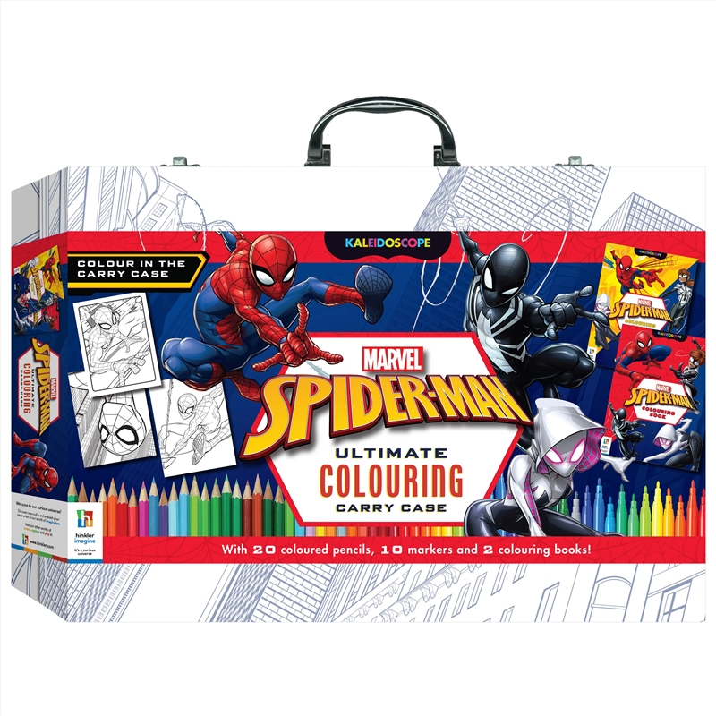 Kaleidoscope Marvel Spider-Man Colouring Carry Case/Product Detail/Kids Colouring