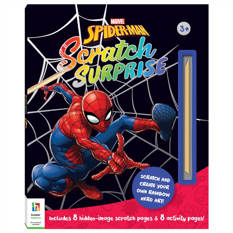 Scratch Surprise Spider-Man/Product Detail/Kids Activity Books