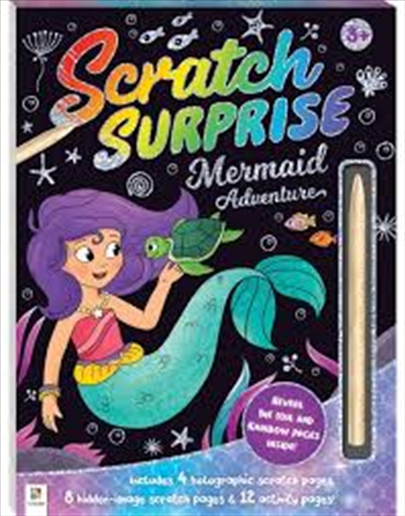 Scratch Surprise: Mermaid Adventure/Product Detail/Kids Colouring