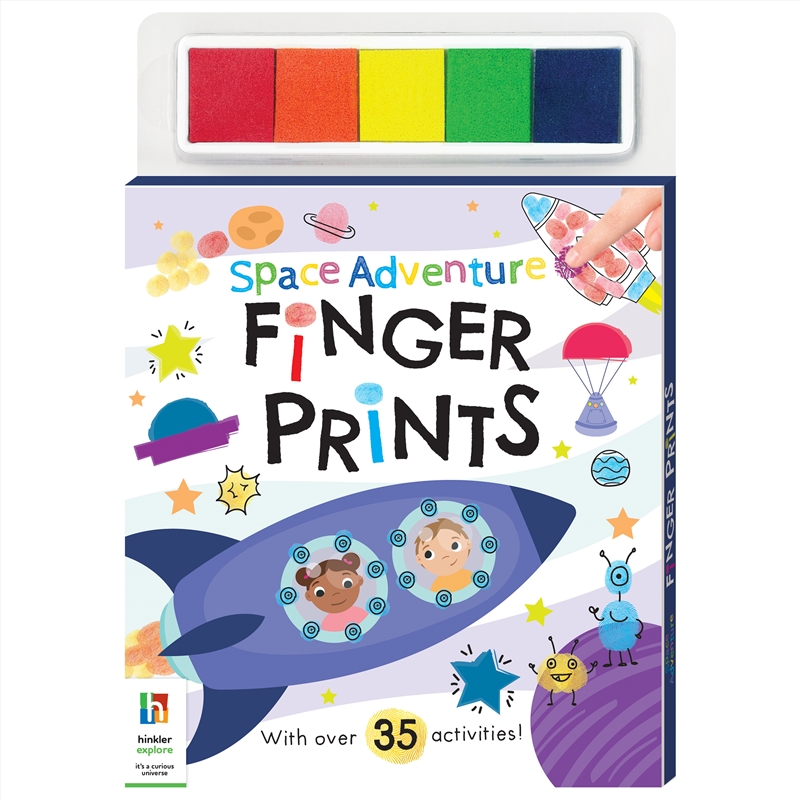 Space Adventure Finger Prints/Product Detail/Kids Colouring