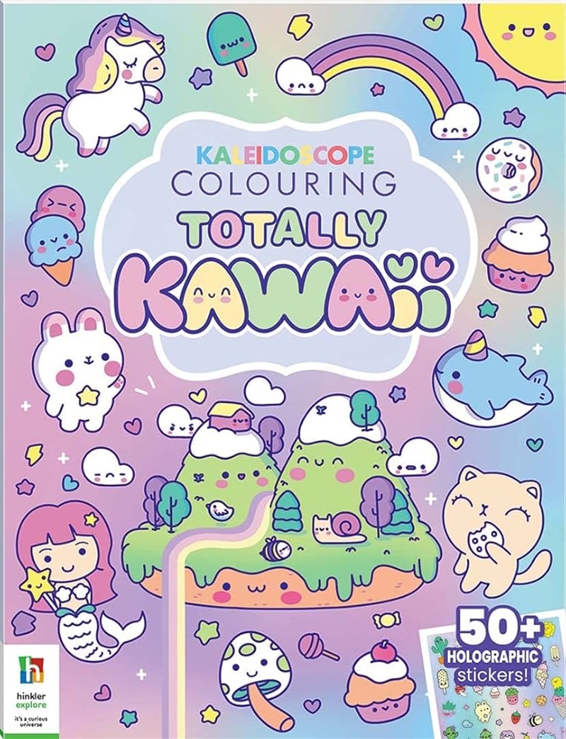 Sticker Colouring: Totally Kawaii/Product Detail/Kids Colouring