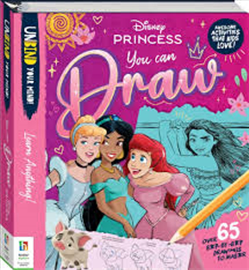 Unbind Your Mind You Can Draw Disney Princess/Product Detail/Kids Activity Books