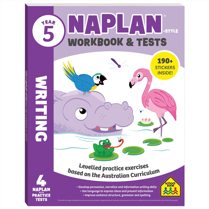 Year 5 Naplan - Style Writing/Product Detail/English