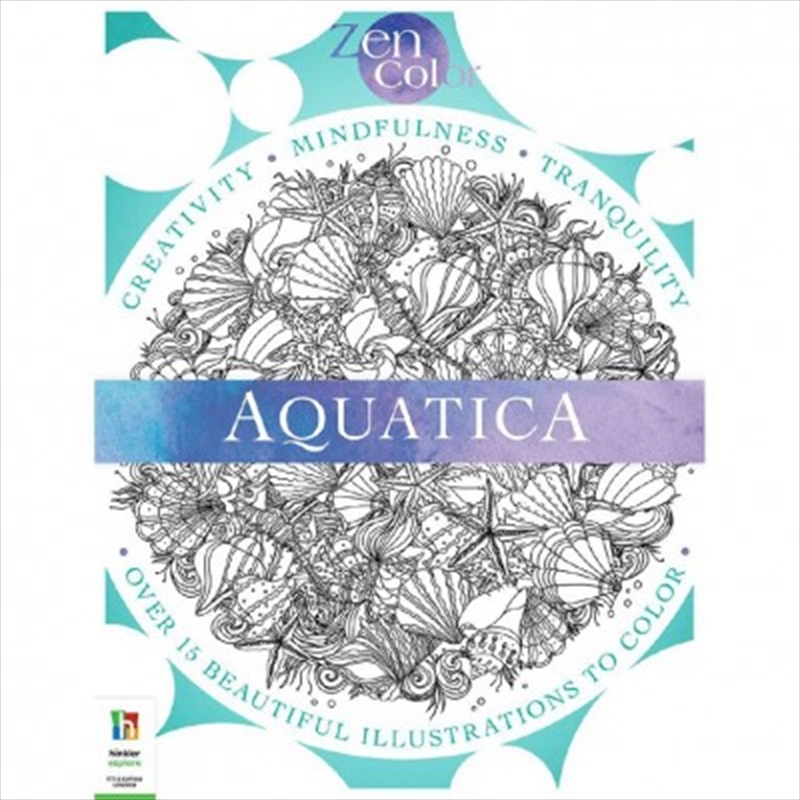 Zen Color: Aquatica/Product Detail/Adults Colouring