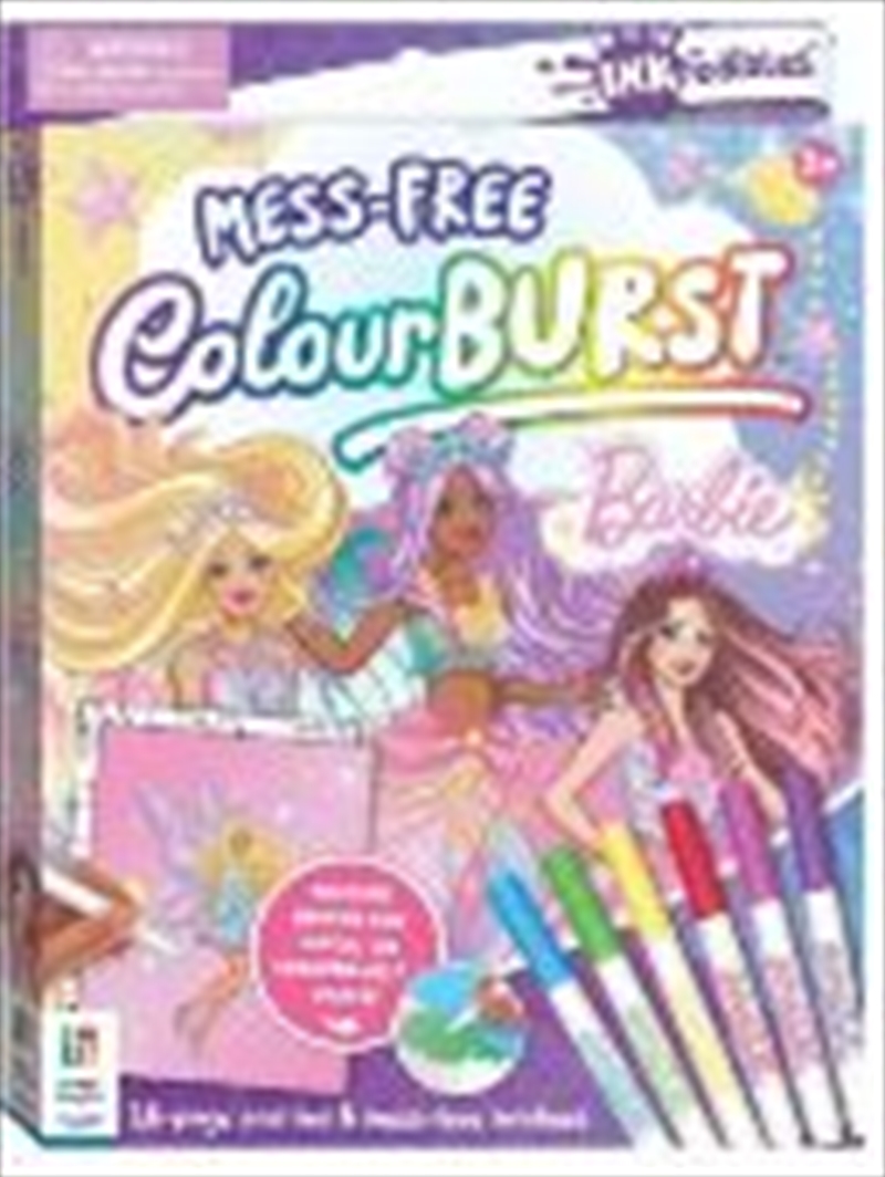 Inkredibles Colour Burst Barbie/Product Detail/Kids Activity Books