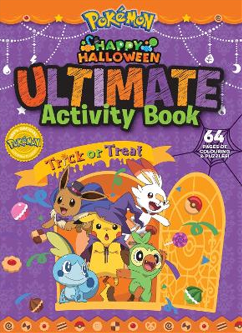 Pokemon Happy Halloween: Ultimate Activity Book/Product Detail/Kids Activity Books