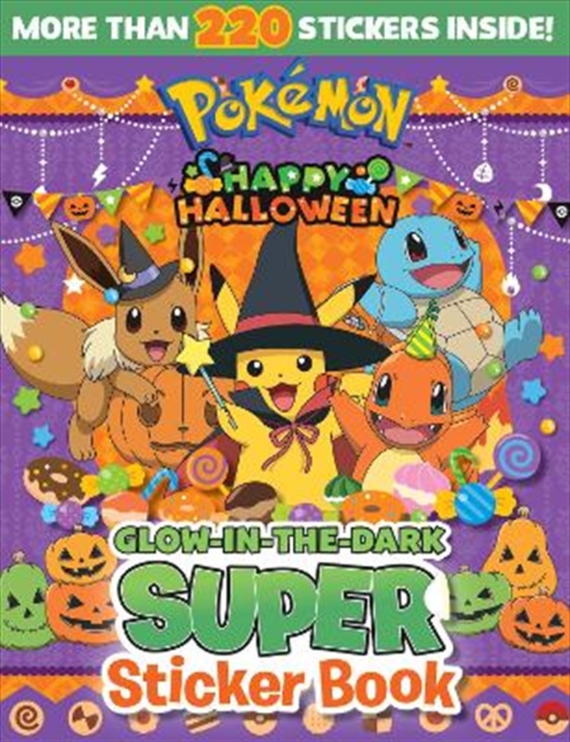 Pokemon Happy Halloween: Glow-in-the-Dark Super Sticker Book/Product Detail/Kids Activity Books