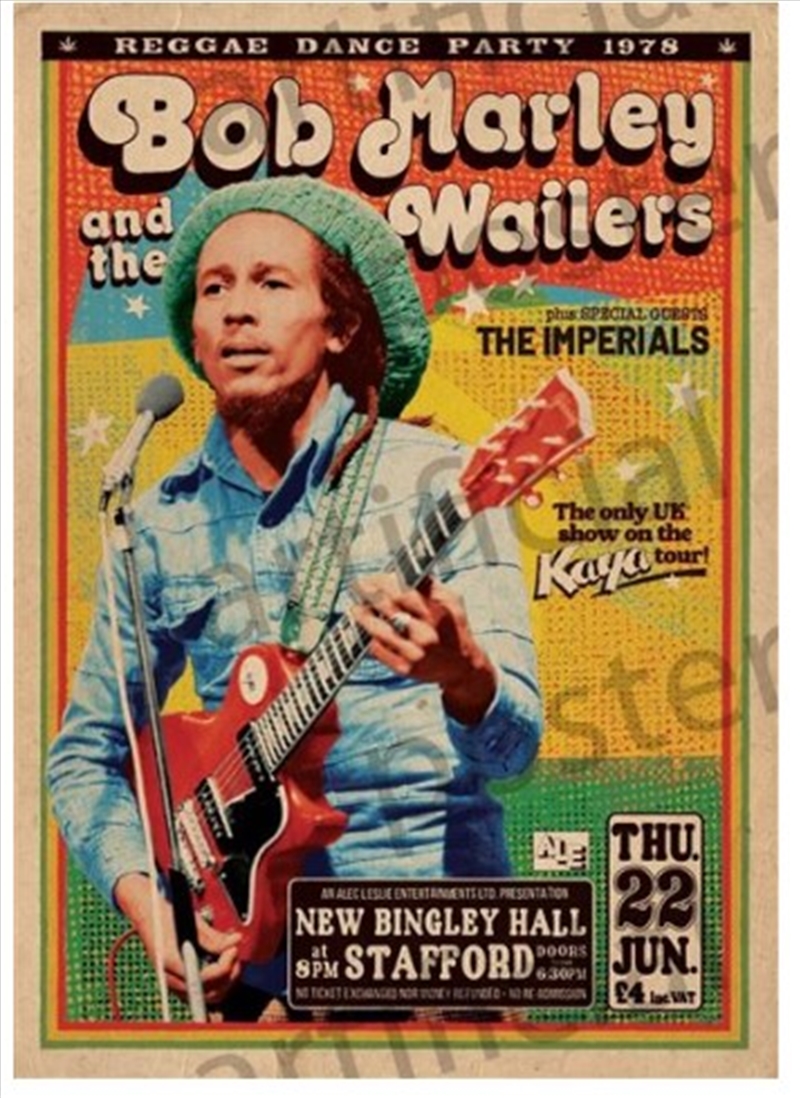 Bob Marley - Bingley Hall - Arti Poster/Product Detail/Posters & Prints