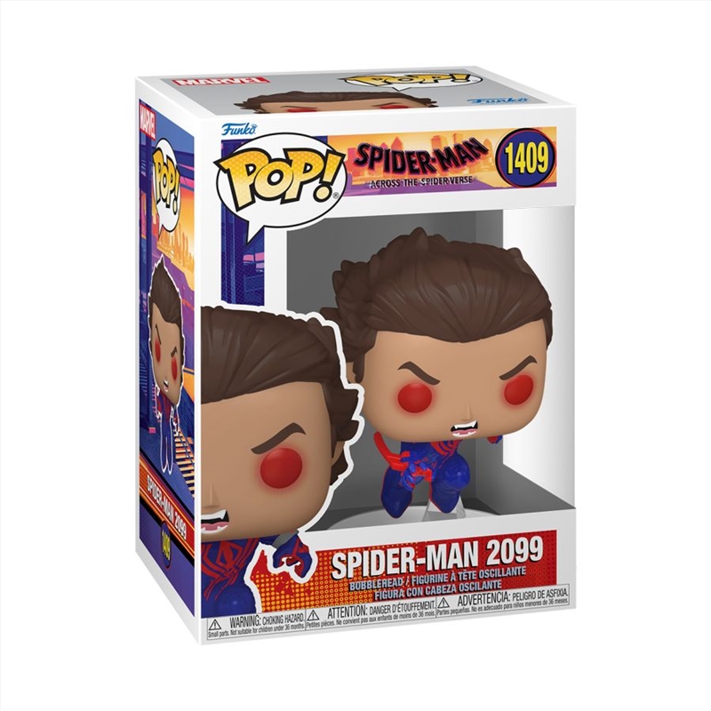 Spider-Man: Across the Spider-Verse - Spiderman 2099 (Unmasked) Pop! Vinyl/Product Detail/Movies