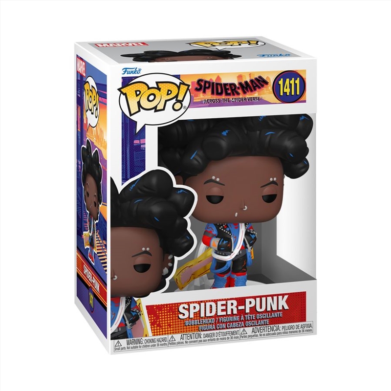 Spider-Man: Across the Spider-Verse - Spider-Punk (Unmasked) Pop! Vinyl/Product Detail/Movies