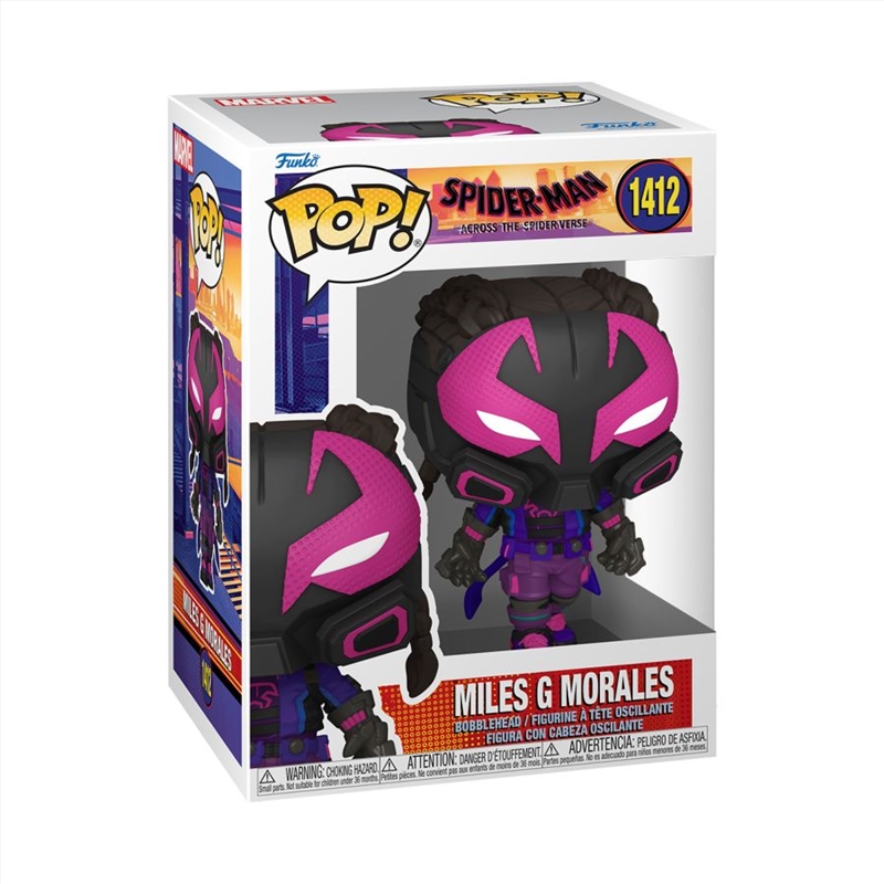 Spider-Man: Across the Spider-Verse - Miles G Morales (Prowler) Pop! Vinyl/Product Detail/Movies