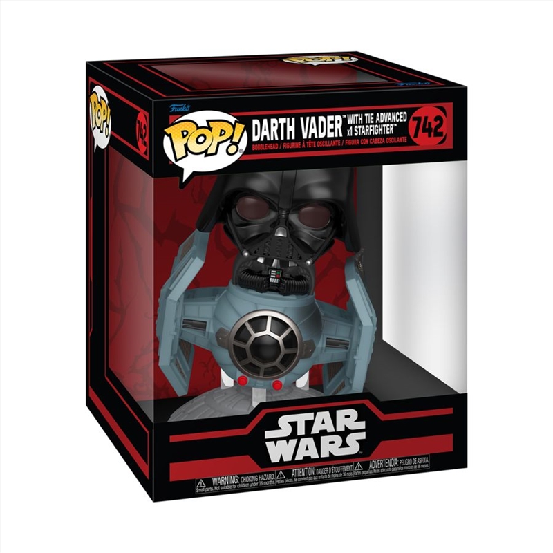 Star Wars: Darkside -Darth Vader with TIE Advanced x1 Starfighter Pop! Ride/Product Detail/Pop Vinyl Rides