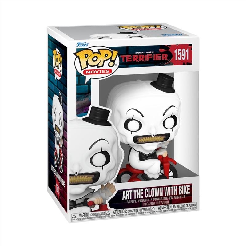 Terrifier - Art the Clown with bike Pop! Vinyl/Product Detail/Movies