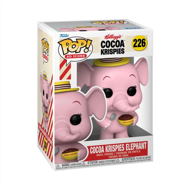 Ad Icons: Coco Krispies Elephant Pop! Vinyl/Product Detail/Standard Pop Vinyl