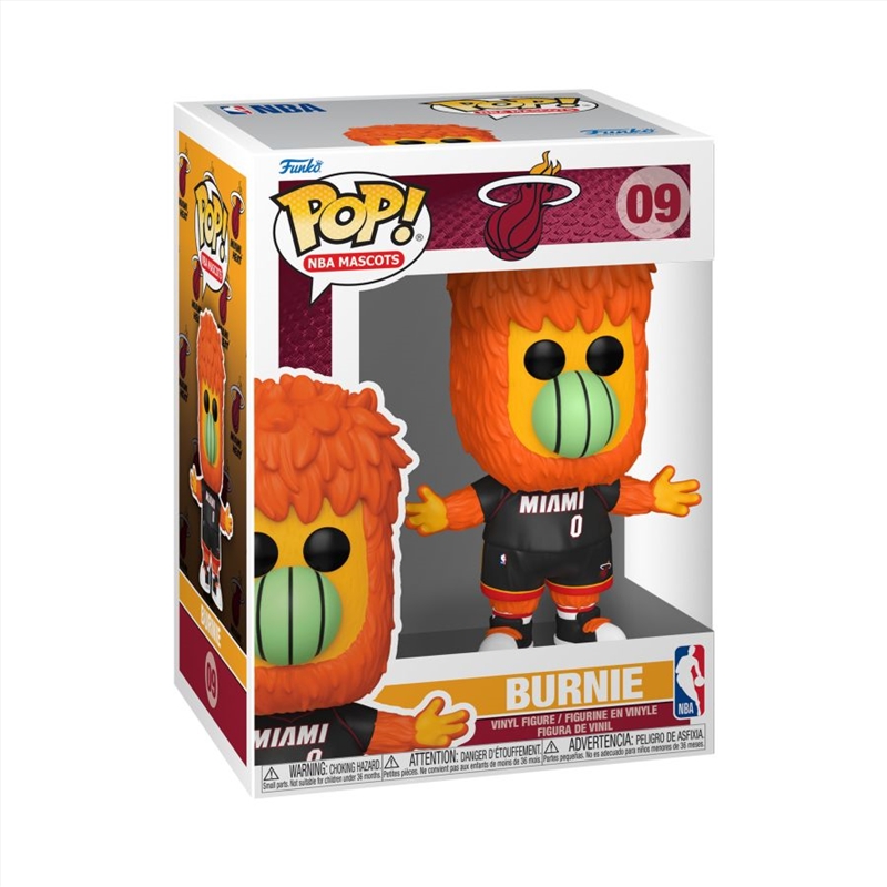 NBA: Mascots - Miami Burnie Pop! Vinyl/Product Detail/Sport