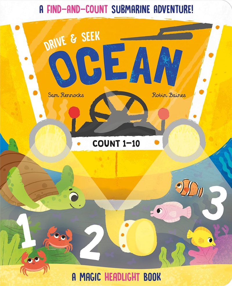 Drive & Seek Ocean - A Magic Find & Count Adventure (Drive & Seek - Magic Headlight Books)/Product Detail/Early Childhood Fiction Books