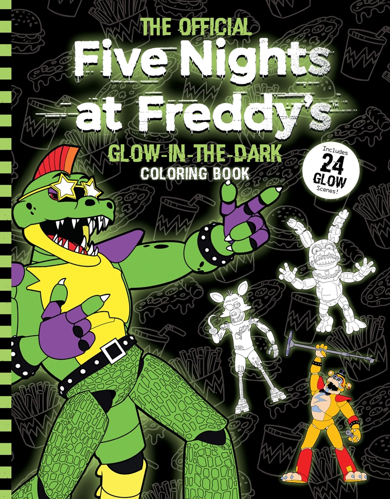 Five Nights at Freddy's Glow in the Dark Coloring Book/Product Detail/Kids Activity Books