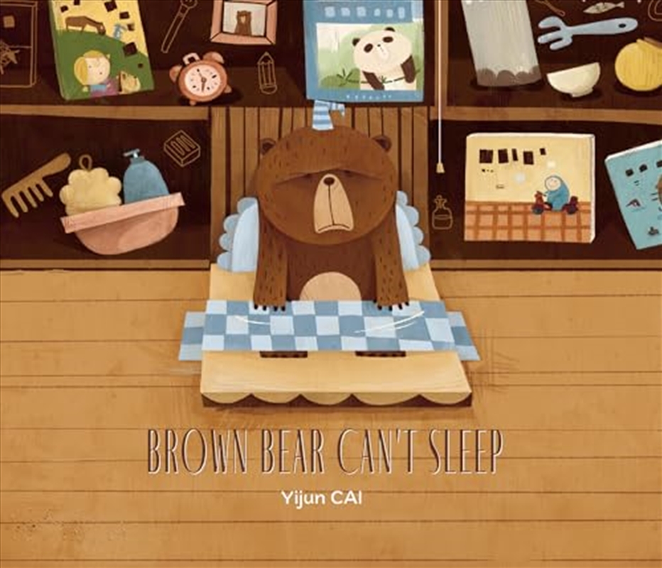 Brown Bear Can't Sleep/Product Detail/Early Childhood Fiction Books