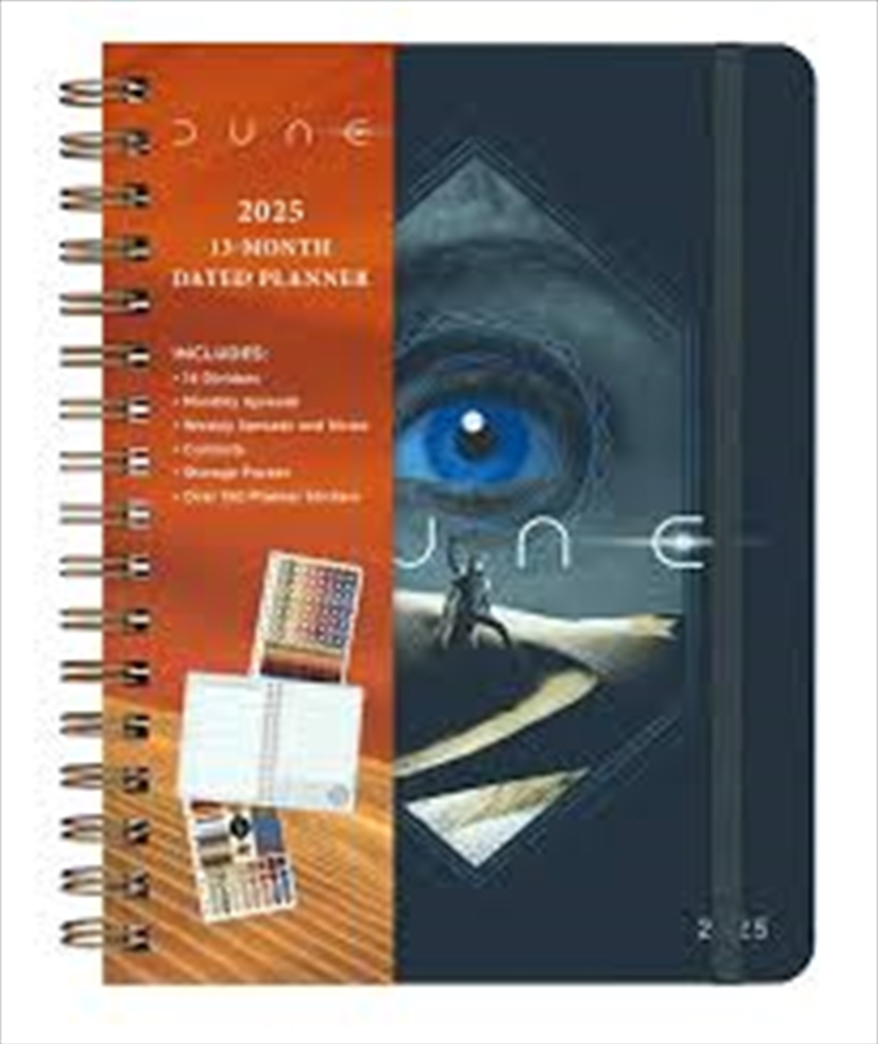 Dune: Part 2 13-Month 2025 Weekly Planner/Product Detail/Calendars & Diaries