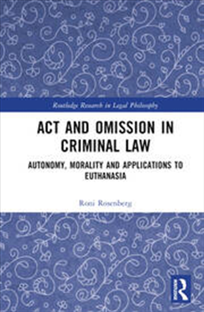 Act And Omission In Criminal Law/Product Detail/Reading