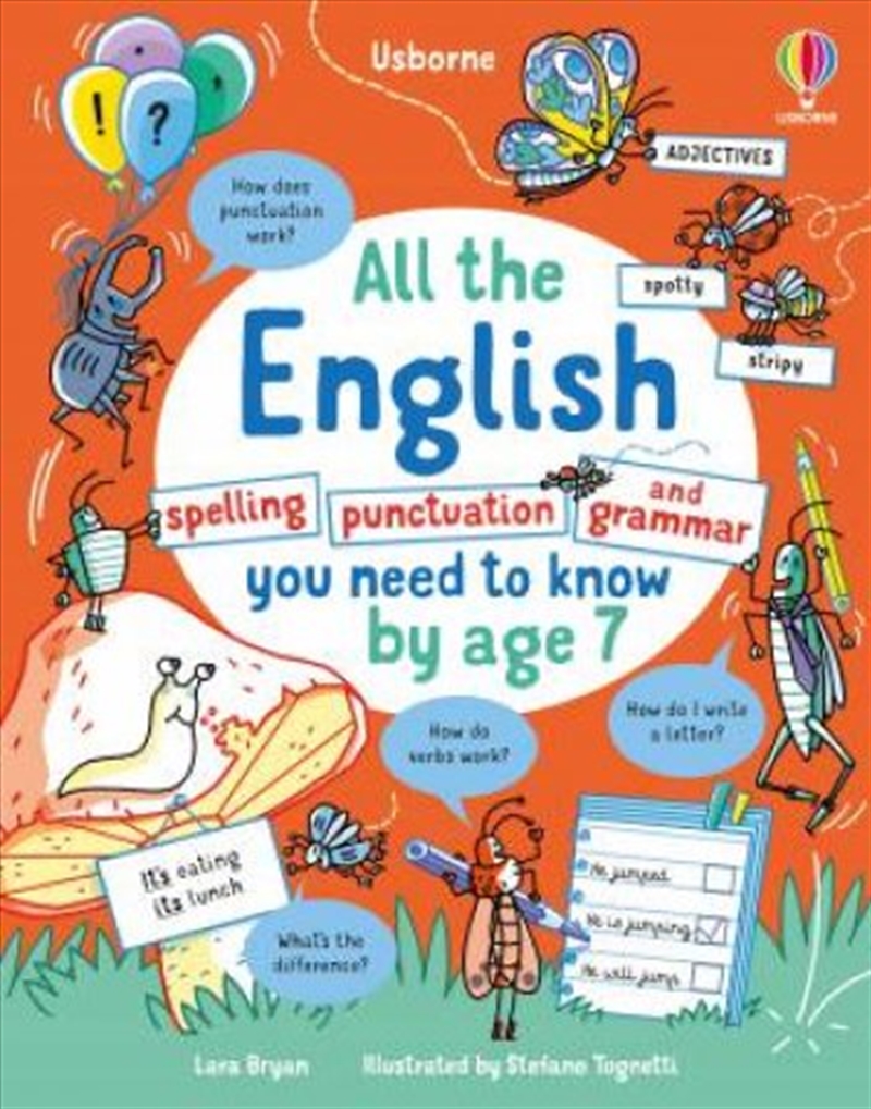 All The English You Need/Know By Age 7/Product Detail/Children