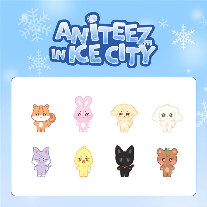 Ateez X Aniteez In Ice City Official Md Plush Doll Jjoongrami/Product Detail/KPOP Merch