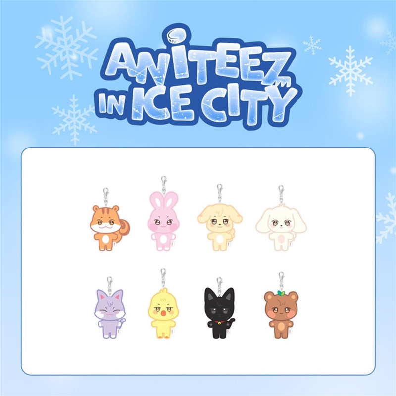 Ateez X Aniteez In Ice City Official Md Plush Keyring Jjoongrami/Product Detail/KPOP Merch