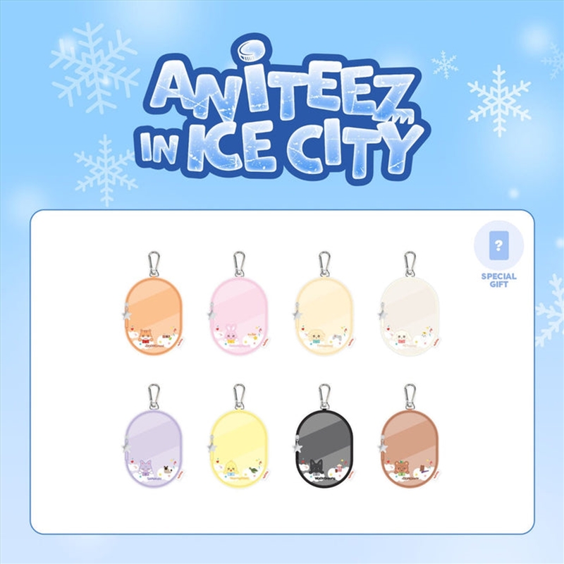 Ateez X Aniteez In Ice City Official Md Pvc Pouch Kr Ver. Bbyongming/Product Detail/KPOP Merch