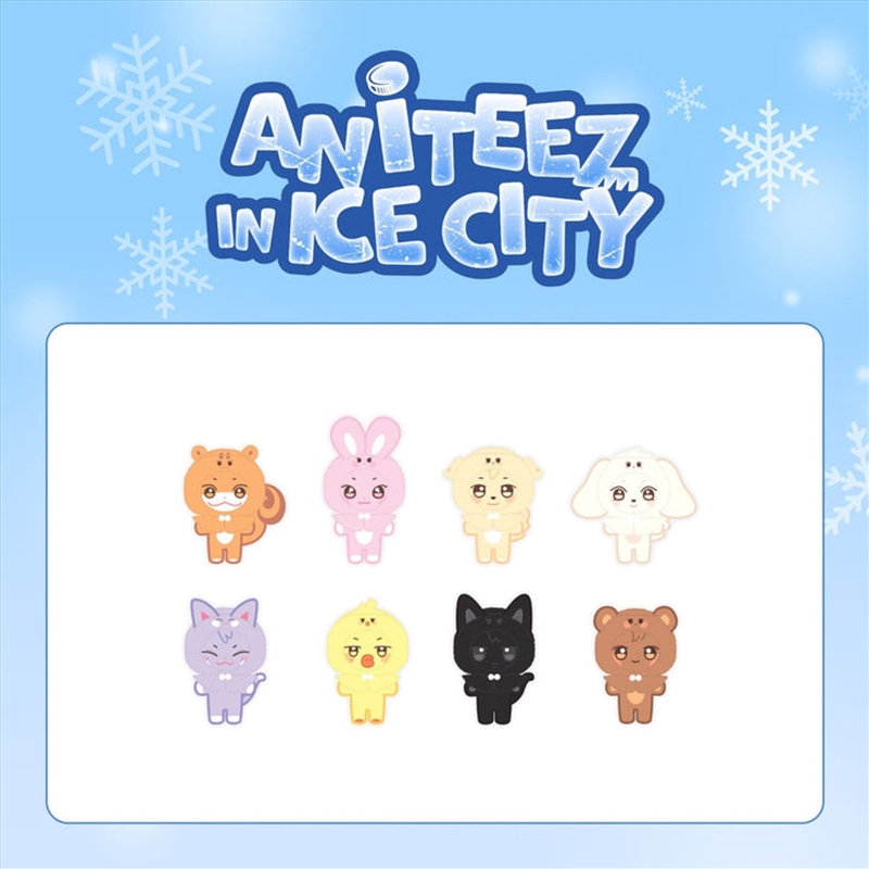 Ateez X Aniteez In Ice City Official Md Plush Doll Cover A Ver. Jjoongrami/Product Detail/KPOP Merch