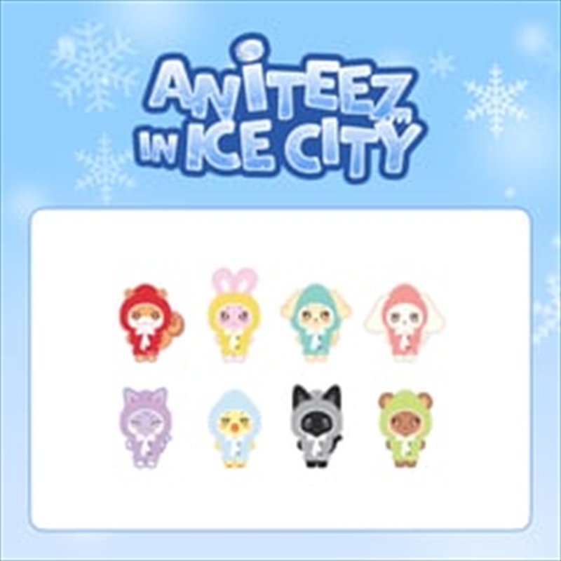 Ateez X Aniteez In Ice City Official Md Plush Doll Cover B Ver. Jjoongrami/Product Detail/KPOP Merch