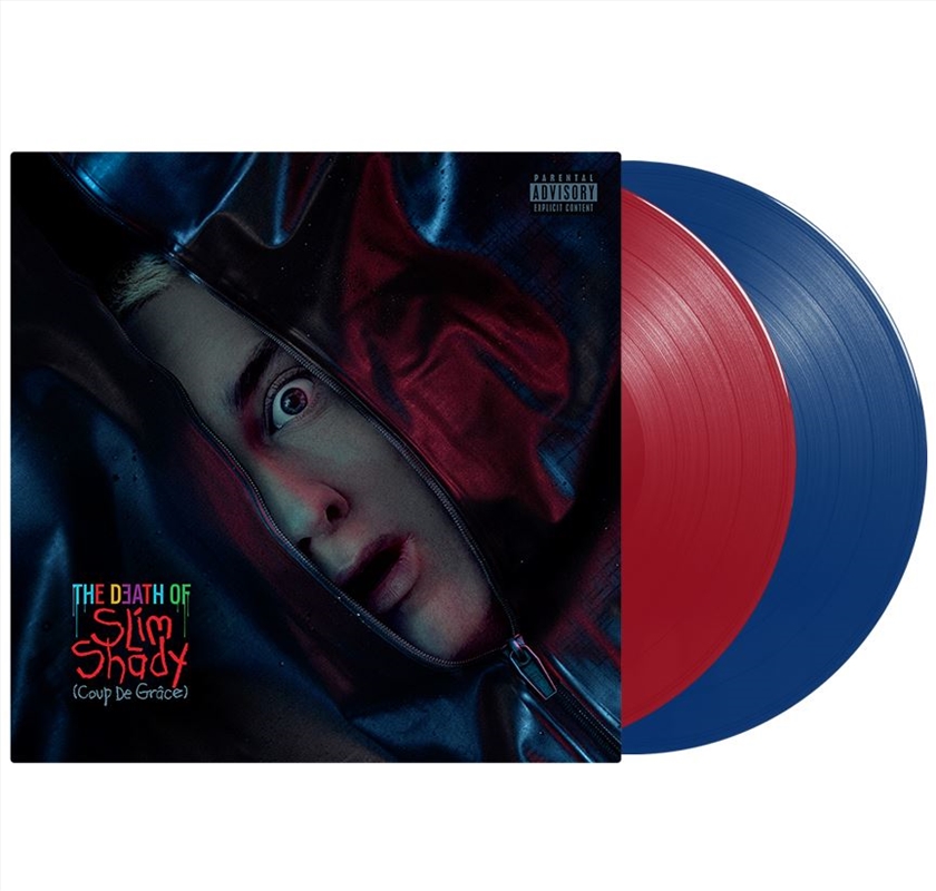 The Death of Slim Shady (Coup De Grâce) Red & Blue Opaque Vinyl/Product Detail/Rap