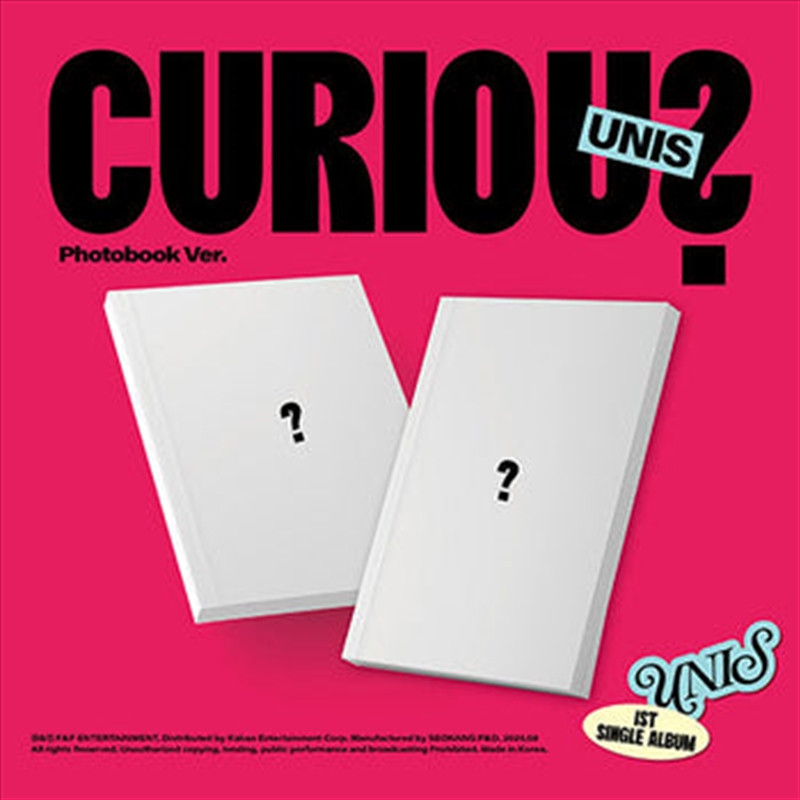 UNIS Curious 1st Single (Photobook Ver.) RANDOM/Product Detail/World